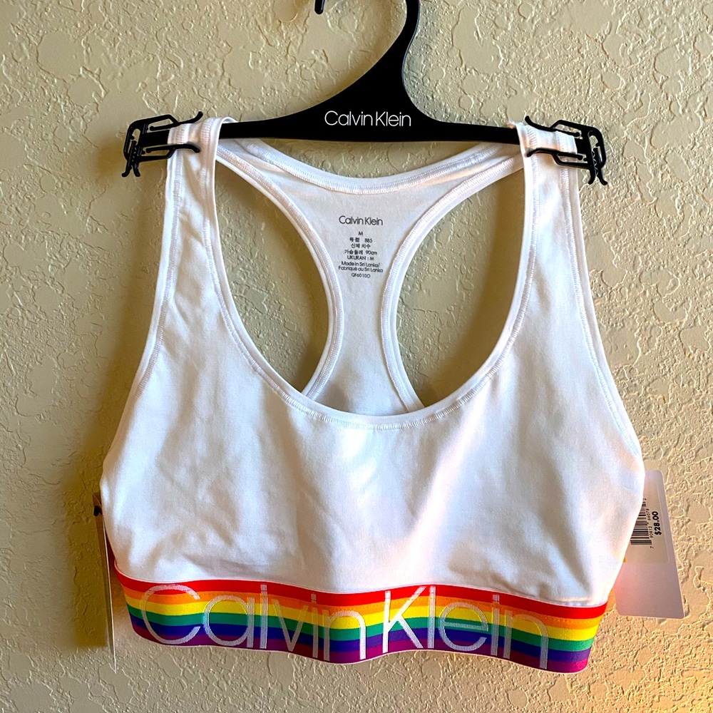 Pride Calvin Klein bralette